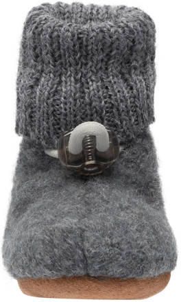 Bergstein Cozy Baby Babyslofjes & 100% Zuiver sc wol Grey - Foto 2