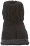 Bergstein Cozy pantoffel Zwart Wol Effen 46 - Thumbnail 2