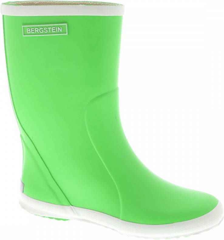 Bergstein regenlaarzen Limegroen wit Rubber Effen 22 - Foto 4
