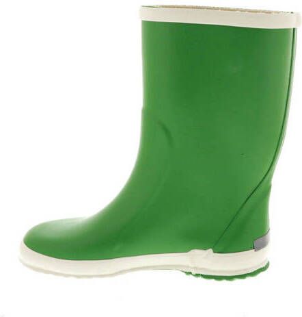 Bergstein regenlaarzen groen wit Rubber Effen 21