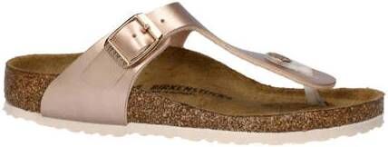 Birkenstock Gizeh Kids Slippers Electric Metallic Copper Regular fit | Goud | Imitatieleer - Foto 16