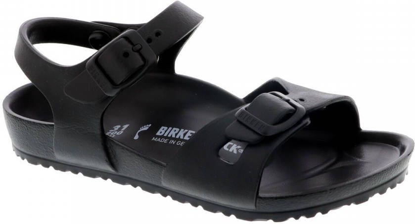 Terughoudendheid kapok Gehoorzaamheid Zwarte Birkenstock Sandalen Rio Kids Eva - Schoenen.nl