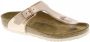 Birkenstock Gizeh Kids Slippers Electric Metallic Copper Regular fit | Goud | Imitatieleer - Thumbnail 8