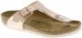 Birkenstock Gizeh Kids Slippers Electric Metallic Copper Regular fit | Goud | Imitatieleer - Thumbnail 7