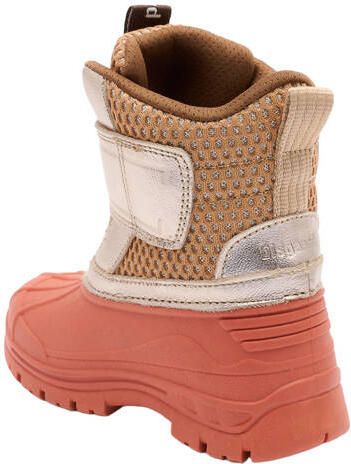 Bisgaard leren snowboots met profielzool oranje zilver Jongens Leer - Foto 2