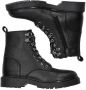Braqeez Bowie Boston leren veterboots zwart Meisjes Leer 28 - Thumbnail 2