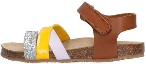 Break True sandalen cognac geel Bruin Meisjes Imitatieleer Meerkleurig 24 - Foto 4