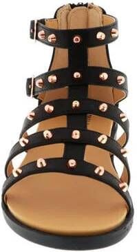 Bullboxer ALM015F1S sandalen met studs zwart Meisjes Imitatieleer Effen 30