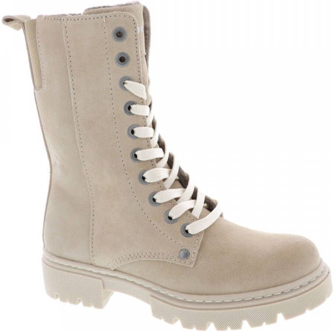 Bullboxer Ajs503 Veterboots Laarzen Met Veters Beige - Foto 5