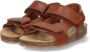 BunniesJR 224419-713 Jongens Platte Sandalen Cognac Imitatieleer Klittenband - Thumbnail 4