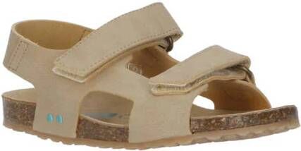 BunniesJR Brent Beach sandalen zand Beige Jongens Imitatieleer Effen 26