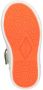 BunniesJR 224303-569 Jongens Lage Sneakers Groen Grijs Wit Oranje Leer Veters - Thumbnail 2