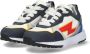 BunniesJR Stevie Sprint leren sneakers donkerblauw multi Jongens Leer Meerkleurig 26 - Thumbnail 2