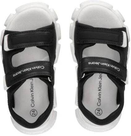 Calvin Klein sandalen zwart Jongens Textiel Logo 24