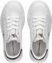 Calvin Klein sneakers wit zwart Jongens Imitatieleer Logo 30 - Thumbnail 1