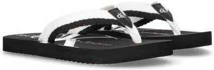 Calvin Klein teenslippers zwart wit Jongens Textiel 26