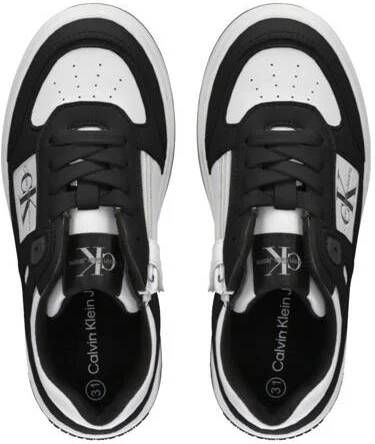 Calvin Klein Jeans Ck Jeans Sneakers Lage Gevetersneakers Fashion Wear Kinderen
