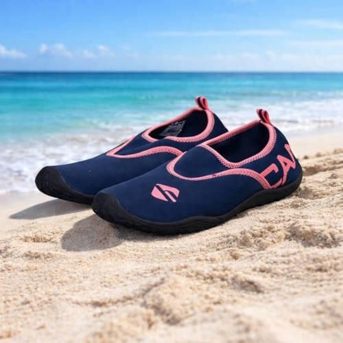 Campri Splasher waterschoenen donkerblauw roze Jongens Meisjes Mesh - Foto 3