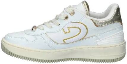 Cruyff Campo Low sneakers wit Meisjes Imitatieleer Logo 33