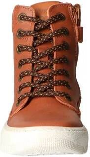 Develab leren enkelboots cognac Bruin Jongens Leer 27