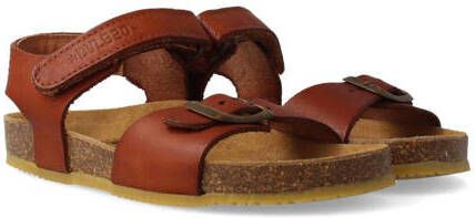 Develab leren sandalen cognac Bruin Jongens Leer Effen 30 - Foto 3
