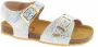 Develab leren sandalen met allover print wit Meisjes Leer All over print 23 - Thumbnail 5