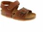 Develab 48195 leren sandalen cognac Bruin Leer Effen 21 - Thumbnail 5