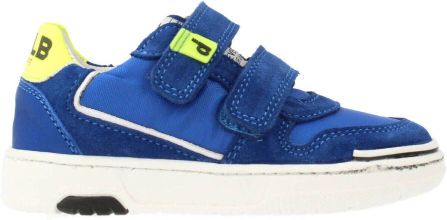 Develab suède sneakers blauw Jongens Suede Meerkleurig 27 - Foto 4