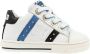 Develab 45011 leren sneakers wit blauw Jongens Leer Meerkleurig 24 - Thumbnail 3