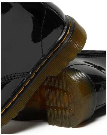Dr. Martens 1460 Patent Peuter leren veterboots zwart Meisjes Leer Effen 22