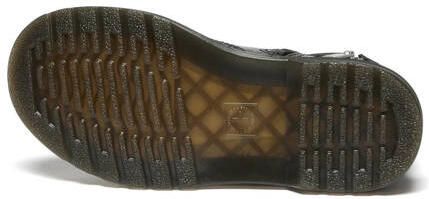 Dr. Martens 1460 J leren veterboots zwart zilver glitter schoolkind Meisjes Leer - Foto 5