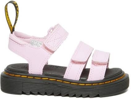 Dr. Martens Klaire T leren sandalen lichtroze Meisjes Leer Effen