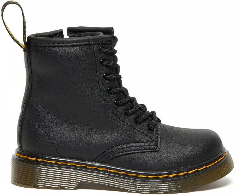 Dr. Martens Delaney Schoenen met rits en veter Zwart;Zwarte Black softy - Foto 6