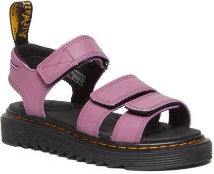 Dr. Martens Klaire leren sandalen paars Meisjes Leer Effen 28