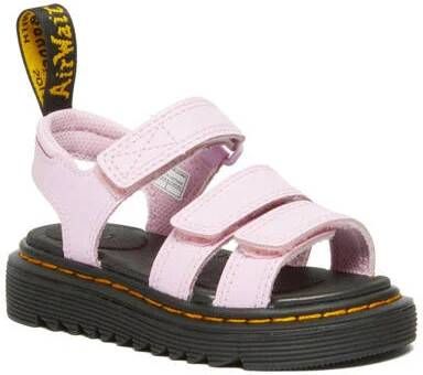 Dr. Martens Klaire T leren sandalen lichtroze Meisjes Leer Effen 22