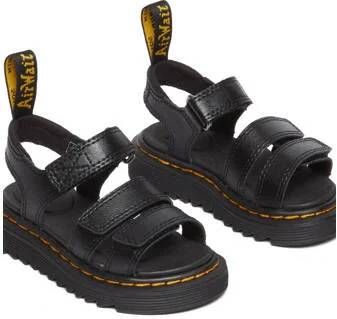 Dr. Martens Klaire J Black T Lamper leren sandalen zwart Meisjes Leer Effen 30 - Foto 8