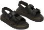 Dr. Martens Varel leren sandalen zwart Leer Effen 33 - Thumbnail 2