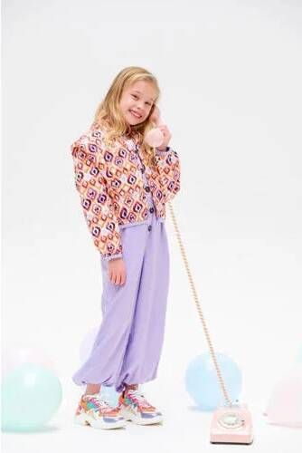 DWRS Jupiter leren sneakers roze geel Leer Meerkleurig 33 - Foto 5