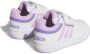 Adidas Sportswear Hoops 3.0 sneakers wit lila Imitatieleer 19 - Thumbnail 3