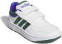 Adidas Originals Hoops sneakers wit groen kobaltblauw Imitatieleer 28 - Thumbnail 4