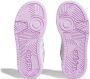 Adidas Sportswear Hoops sneakers wit lila Jongens Meisjes Imitatieleer 37 1 3 - Thumbnail 5