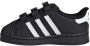Adidas Originals Superstar CF1 Kinderschoenen Kinder Sneakers met klittenband Zwart EF4843 - Thumbnail 18