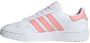Adidas Originals Team Court C sneakers wit roze - Thumbnail 6