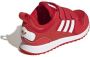 Adidas Originals Zx 700 sneakers rood wit - Thumbnail 9