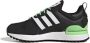 Adidas Originals ZX 700 sneakers zwart wit groen Mesh Meerkleurig 40 - Thumbnail 6