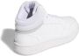Adidas Sportswear Hoops Mid 3.0 sneakers wit grijs Imitatieleer 28 1 2 - Thumbnail 6