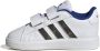 Adidas Sportswear Grand Court 2.0 sneakers wit zwart oranje Imitatieleer 26 - Thumbnail 7