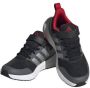 Adidas Sportswear FortaRun 2.0 Cloudfoam Schoenen met Elastische Veters en Klittenband Kinderen Zwart - Thumbnail 7