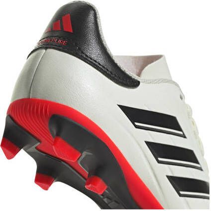 Adidas Performance COPA Pure 2 Club Junior voetbalschoenen ecru zwart rood Imitatieleer 34