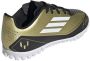 Adidas Perfor ce F50 Club Messi voetbalschoenen metallic goud wit zwart Imitatieleer 37 1 3 - Thumbnail 7